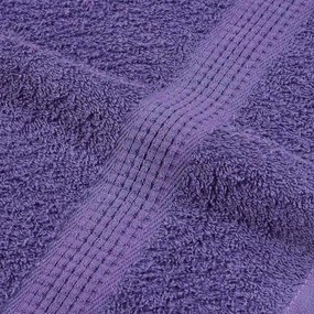 vidaXL Πετσέτες Μπάνιου FROGN 4 τεμ. Μωβ 100x150 εκ. 360 γρ./μ²