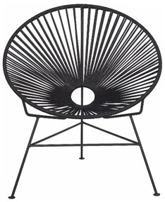 Πολυθρόνα Acapulco 01-00-1254 80x80x88cm Black