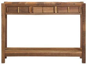 vidaXL Κονσόλα Τραπέζι 107x33x76 εκ. Μασίφ Ξύλο Ανακυκλωμένο