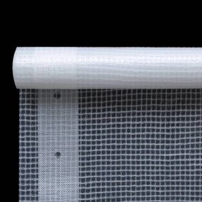 vidaXL Μουσαμάς με Ύφανση Leno Λευκός 2 x 2 μ. 260 γρ./μ²