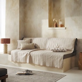 Ριχτάρι Laurel 731/04 Hemp Beige Gofis Home Πολυθρόνα 180x180cm Βαμβάκι-Πολυέστερ