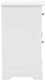 vidaXL Κομοδίνο 35 x 32 x 59 εκ. από MDF και Ξύλο Πεύκου