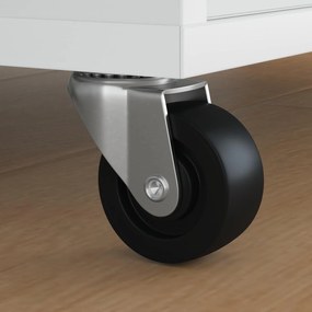 vidaXL Στρόφιγγα 2 pcs Ασημί 60 x 60 x 50 χλστ Σίδερο και νάιλον