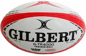 Μπάλα Ράγκμπι Gilbert G-TR4000 Λευκό 28 cm Κόκκινο