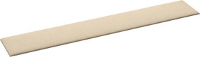 vidaXL Κεφαλάρι Τοίχου 12 pcs Κρεμ 90 x 15 cm ύφασμα