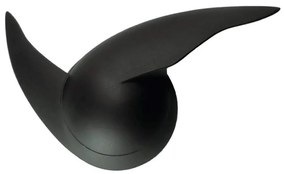 Ρολόι Τοίχου Walter Wayle II 05 G 25x5cm Dark Grey Alessi ABS