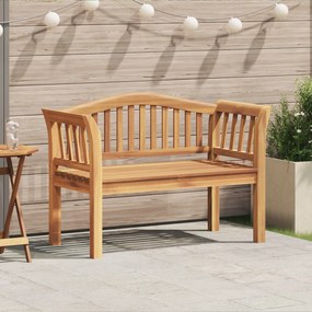 vidaXL Πάγκος Κήπου 120x53.5x85 εκ. από Μασίφ Ξύλο Teak
