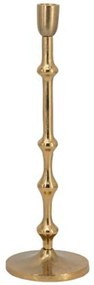 Κηροπήγιο Nail 86863 11,4x11,4x39,4cm Gold Artekko Metal
