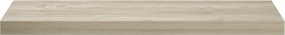 vidaXL Ράφι Τοίχου Χρώμα Δρυός 80x23,5x3,8 εκ. MDF