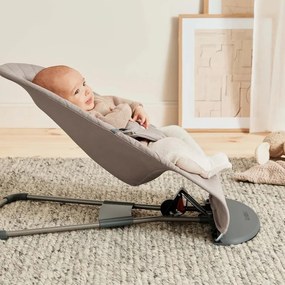 Ριλάξ BabyBjörn Bliss, Woven, Classic quilt, Sand Grey