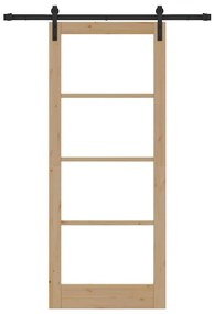 vidaXL Συρόμενη Πόρτα Άλλο ORKDAL Καφέ 86 x 211 cm
