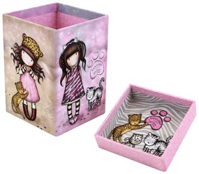 Κασετίνα Gorjuss Ruby wild Πολύχρωμο Χαρτόνι (8,2 x 11,2 x 8,2 cm)