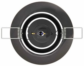 vidaXL Spotlights με προβολείς 6 pcs Χάλκινο 9 x 9 εκ. Μέταλλο