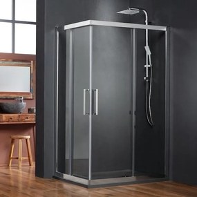 Tema Versus 72x120x185 Nano Παραλληλόγραμμη Καμπίνα Ντους