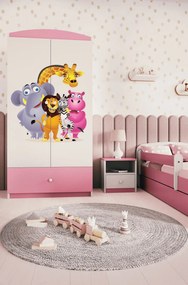 Ντουλάπα Babydreams Cartoon-Roz-Zoo