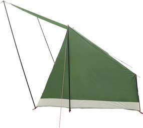 vidaXL Σκηνή Camping 4 ατόμων Αδιάβροχο Πράσινο ταφτάς