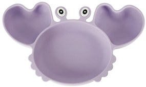 Σετ φαγητού Σιλικόνης Μωβ KX4526_1 IKONKA