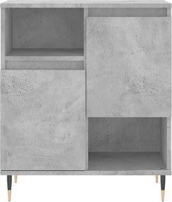 vidaXL Ντουλάπι Γκρι Σκυροδέματος 60x35x70 εκ. Επεξεργασμένο Ξύλο