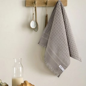 Πετσέτα Κουζίνας Honeycomb Grey Nima 40x60cm 100% Βαμβάκι