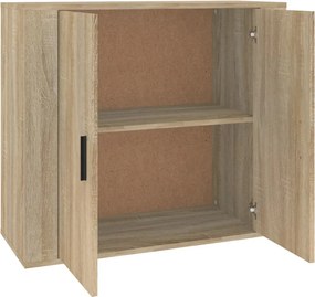 vidaXL Ντουλάπι Sonoma Δρυς 80x33x70 εκ. από Επεξεργασμένο Ξύλο