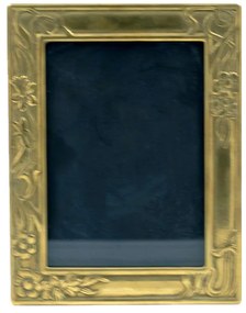 Κορνίζα Νάρκισσος Μπρούτζινη 10x13εκ. Royal Art STL030GL