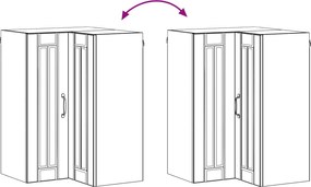 vidaXL Μονάδα κουζίνας LUCCA 8 pcs Γκρι Σκυροδέματος