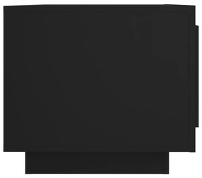 vidaXL Τραπεζάκι Σαλονιού Μαύρο 102x50x45 εκ. από Επεξεργασμένο Ξύλο