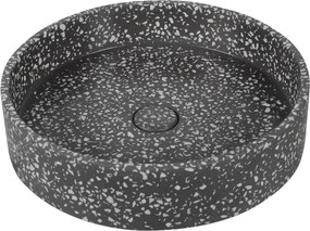 Karag Elpis CS-0003-E16 Volcano Ø42,5 - Επιτραπέζιος Νιπτήρας Terrazzo