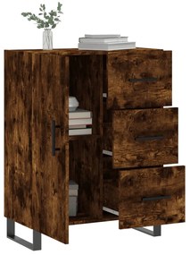 vidaXL Ντουλάπι Καπνιστή Δρυς 69,5 x 34 x 90 εκ. Επεξεργασμένο Ξύλο