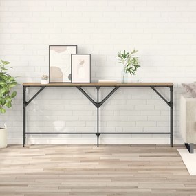 vidaXL Τραπέζι κονσόλας Artisan Oak 180 x 30 x 75 εκ