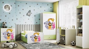 Ντουλάπα Babydreams Cartoon-Prasino-Zoo