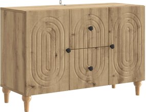 vidaXL Ντουλάπι TV Artisan Δρυς 89 x 34,5 x 60 εκ. Επεξεργασμένο Ξύλο