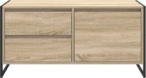 vidaXL Ντουλάπι TV Σονόμα 100 x 36 x 49.5 εκ Επεξεργασμένο ξύλο