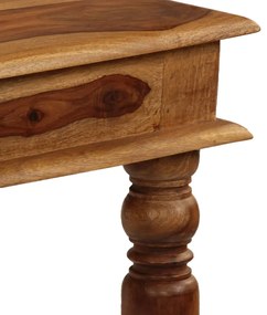vidaXL Τραπεζαρία 80 x 80 x 77 εκ. από Μασίφ Ξύλο Sheesham