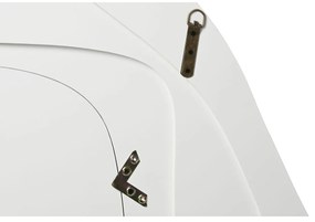 Τοίχο καθρέφτη Home ESPRIT Λευκό 90 X 4 X 97 cm