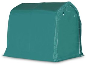 VidaXL Κιόσκι Γκαράζ Πράσινο 1,6 x 2,4 μ. από PVC