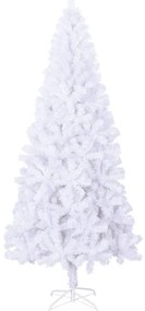 vidaXL Χριστουγεννιάτικο Δέντρο Τεχνητό Ατσάλινη Βάση 910 Κλαδιά 210εκ