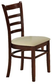 Καρέκλα Eilen-Καφέ  (2 τεμάχια)