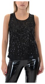 Μπλουζάκια με μακριά μανίκια Zoya  SEQUINED SLEEVELESS TOP WOMEN