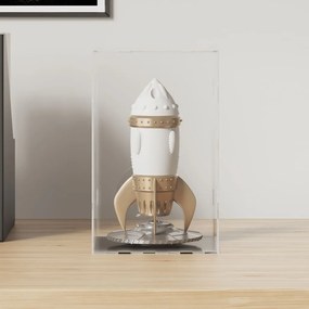 vidaXL Κουτί Βιτρίνας Διαφανές Ακρυλικό 14x14x22 εκ.