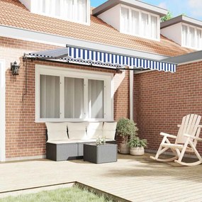 vidaXL Σκηνίτσα Αναδιπλούμενη Μπλε 300 x 200 cm ύφασμα