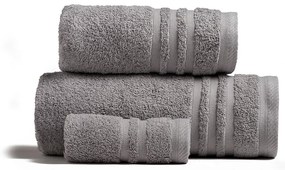 Πετσέτα Χεριών (30x50) Melinen Premio 600gsm Γκρι