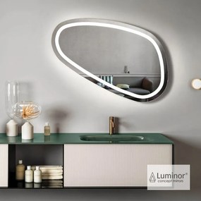 Luminor JOKER 80 Φωτιζόμενος καθρέφτης Led 20W 2100 LUMEN 80x45εκ