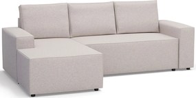 Γωνιακός καναπές Nilla-Ekrou-Αριστερή