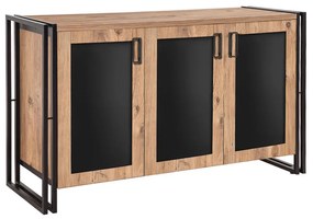 ΜΠΟΥΦΕΣ ATLAS MEGAPAP ΑΠΟ ΜΕΛΑΜΙΝΗ ΧΡΩΜΑ ATLANTIC PINE - ΜΑΥΡΟ 140X45X80ΕΚ.