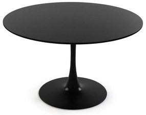 Βοηθητικό Τραπέζι Versa Μαύρο 120 x 73 x 120 cm