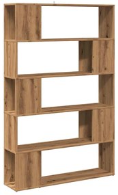 Ντουλάπι βιβλίων/διαχωριστικό δωματίου Artisan Oak 100x24x155cm - Καφέ
