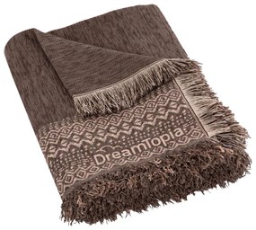 ΡΙΧΤΑΡΙ ME ΚΡΟΣΙΑ DREAMTOPIA HM12164.04 ΣΕ ΚΑΦΕ ΧΡΩΜΑ 178X178εκ.