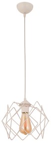 Φωτιστικό Κρεμαστό MOK Λευκό Μέταλλο 25x72cm - ArteLibre