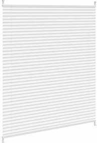Πλισέ ρόλερ σκίασης 110x150cm Λευκό